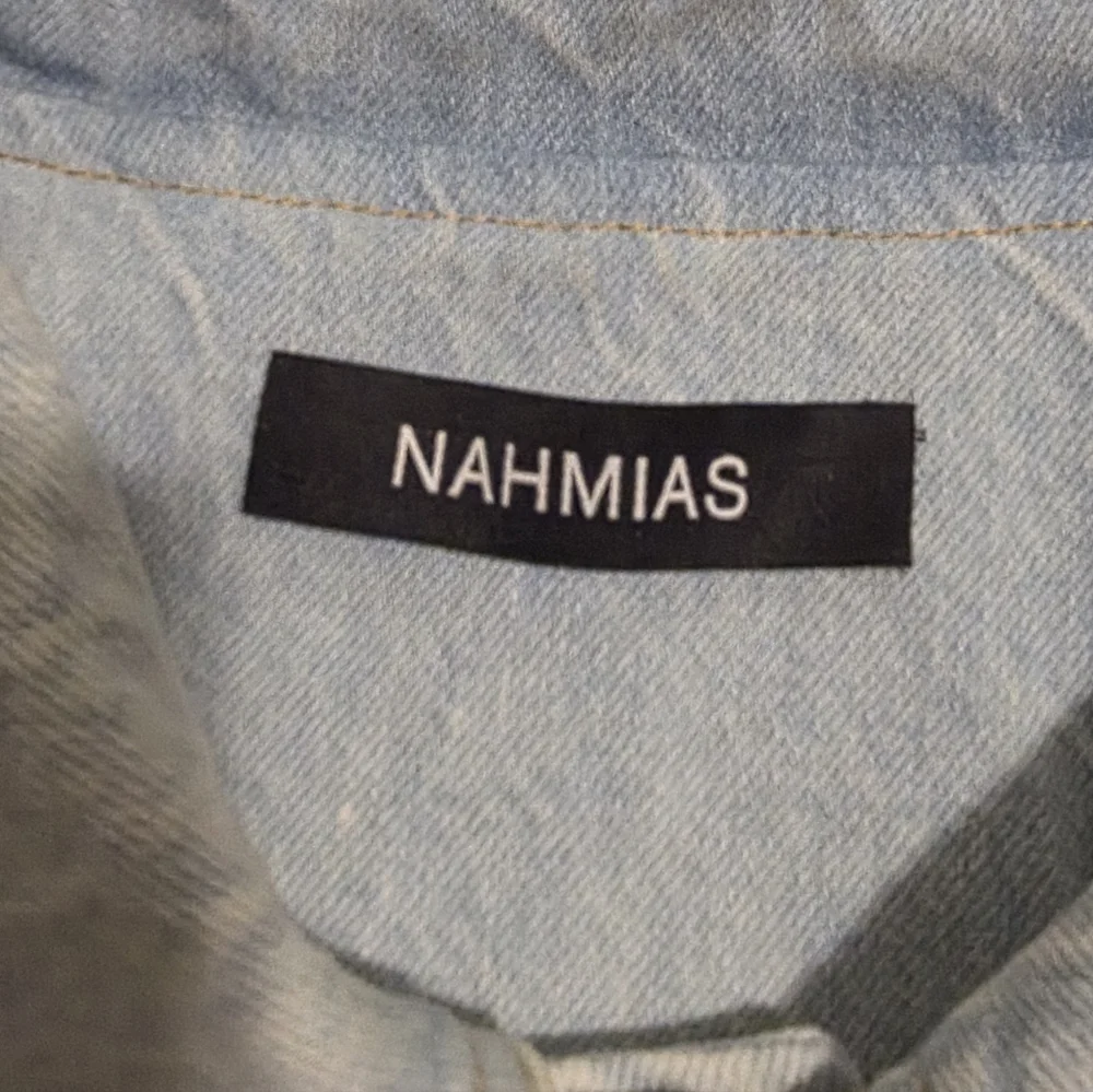 Nahmias Light Blue Varsity Jacket - Picture 6 of 7
